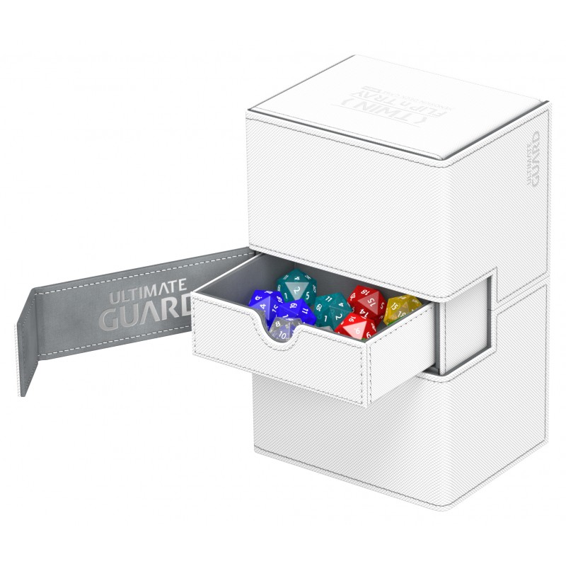 Ultimate Guard Twin Flip'n'Tray™ 160Card Deck Box, White